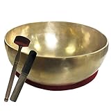 Klangschale groß 6400-6800g (41-42cm Ø) für Füße Herren-Schuhgröße...