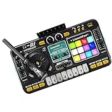 Spielzeugpiano mit Mikrofon, DJ-Mixer für Kinder - Tragbares...