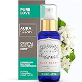 Healing Crystals Aura Spray mit ätherischen Ölen Jasmin und Ylang Ylang...