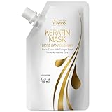 Vitamins Haarmaske Keratin Haarkur Behandlung - Biotin, Castor Oil,...