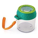 Hape Nature Fun Entdecker Käferglas mit Lupe aus pflanzlichem Kunststoff,...