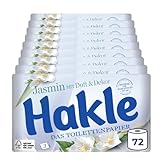 Hakle Toilettenpapier mit Jasminduft & Dekor - 72 Rollen, 3-lagiges...