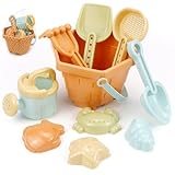 ZUZGO Sandspielzeug Set Sandkasten Spielzeug Strandspielzeug für Jungen...