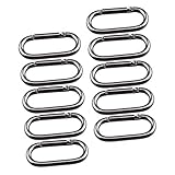 Mikikit 20Stücke Schnallen für Flaschen Oval Geformte Schnallen für...