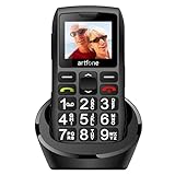 artfone C1+ Mobile Seniorenhandy ohne Vertrag | Dual SIM mit Notruftaste |...