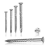 VOOXA Premium | 100-Stück Terrassenschrauben 5x40 mm, Edelstahl C1 | TX 25...