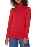 Amazon Essentials Damen Leichter, Langärmeliger Rollkragenpullover,...