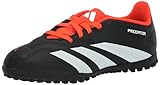 adidas Unisex 24 Club Turf Sneaker, Schwarz / Weiß / Rot, 36 2/3 EU