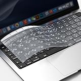 GPXIIZ Tastaturschutz Kompatibel für 2025-2022 MacBook Air 13,6/Air 15 M4...