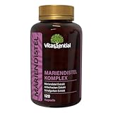 Vitassential Mariendistel Komplex - hochdosiert 80% Silymarin mit...