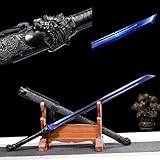 LQSMX sword 107cm Zweihändiges Schwert/scharf/Katana Schwert scharf...