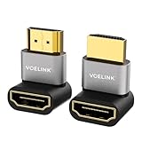 VCELINK 8K HDMI Winkelstecker, 90 und 270 Grad Adapter mit 8K@60Hz...