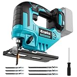 Ecarke 750W Akku-Stichsäge kompatibel mit Makita 18V, stufenlos regelbar,...