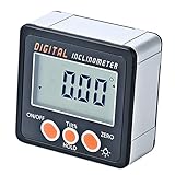 Digitaler LCD Winkelmesser Neigungsmesser 0-360 ° Elektronische...