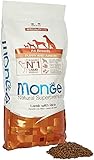 Monge Natural Superpremium Puppy and JUNIOR Lamb and Rice, Hundefutter für...