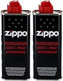 Zippo Benzin/Oil für Feuerzeuge + GRATIS Crystal Balls (2X 125ml)