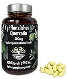 NATURFABRIK Quercetin 500mg | 120 Kapseln | 100% reines Sophora japonica...