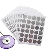 Nixiara Wimpernverlängerung Klebepads aus Aluminium, Wimpernaufkleber für...