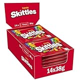 Skittles Süßigkeiten | Vegan Fruits Kaubonbons Großpackung | American...
