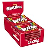 Skittles Süßigkeiten | Vegan Fruits Kaubonbons Großpackung | American...