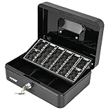 HMF 10022-02 Geldkassette abschließbar mit Münzzählbrett | 25 x 18 x 9...