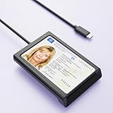 USB C Chipkartenleser mit NFC, USB C Smart Card Reader Kartenlesegerät DOD...