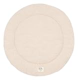 Jollein Krabbeldecke für Baby - Boucle, Naturel - Laufgittereinlage - Ø...