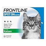 FRONTLINE Spot ON Katze gegen Zecken, Flöhe & Haarlinge (für Jede Größe...
