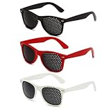 Cadimus Rasterbrille Augentraining,3 Stück Augentrainer...