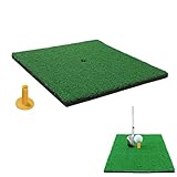 30 x 30cm Golf Übungsmatte, Tragbare Golf Abschlagmatte, Übung Golf...