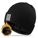 HIYATO Beanie Mütze Herren, Unisex Wintermütze mit Stretch und Weichem...