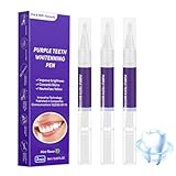 Zahnaufhellung Bleaching Stift,Purple Teeth Whitening Pen,Zähne Aufhellen...