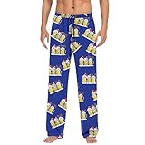 Generisch Weihnachts-Freizeithose für Herren, Pyjamahose mit Kordelzug und...