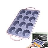 Generico Muffinform aus Silikon, Antihaft-Keksform, 12 Ni, Cupcake aus...