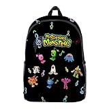 JDAMVLZR Mein Singender Modischer Schulrucksack Für Schüler, Anime-Spiel,...