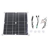Solarpanel -Ladegerät 12W 12V Monokristalline Silizium...