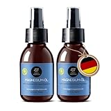 ORGANIC MAGNESIUM® Magnesiumöl Spray 2x100ml [NATÜRLICH & REIN] - 100%...