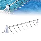 LZQ Pool Aufroller Mobiles Aufrollvorrichtung Aluminium Aufrollsystem inkl....