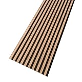 MEBANO. Akustikpaneele Holz 240 x 53 cm, Farbe: Eiche Sanremo Leicht...