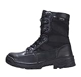 Herren Trekking Wanderschuhe Militärische taktische Schicht Leder Arbeit...