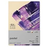 Winsor & Newton 6660766 Pastellpapier im Block mit Erdfarben - 24 Blatt DIN...
