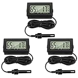 Thlevel 3x Mini LCD Digital Thermometer Hygrometer Temperatur...