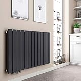 EMKE Design Heizkörper Flach, 630x1006 mm Horizontal Flachheizkörper mit...