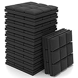 12 Stück Schalldämmung Selbstklebend 25 kg/m3 hochdichter Schallabsorber...