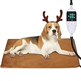 Haustier Heizkissen für Katzen und Hunde - Elektrische Heizdecke Mit 12...