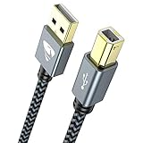 USB Druckerkabel【2M】,USB 2.0 Typ B Kabel USB A auf USB B Drucker Kabel...