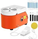 VAYOTOY Elektrische Töpferscheibe Maschine 25CM 350W Professionelle...
