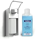 Horn Medical Desinfektionsspender - Wandspender Starterset aus Aluminium...