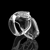 Sissy Peniskäfig Chastity Cage mit Belt und 4 Verschiedenen Ringen Sex...