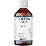 500ml Glycerin (0,625 kg) in pharmazeutischer Qualität |  99,5% Reinheit...